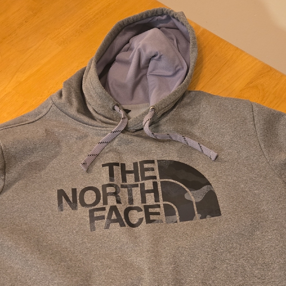 The North Face Heather Gray Hoodie